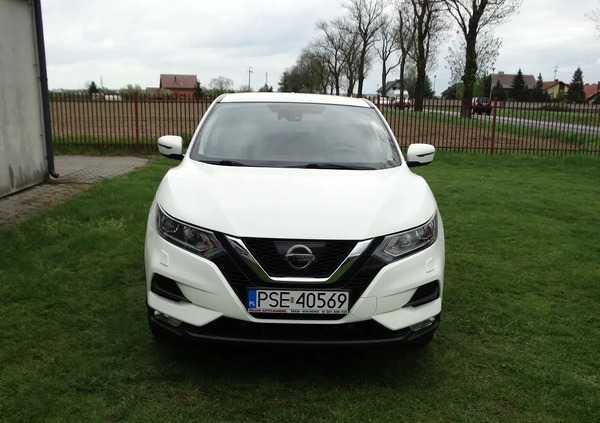 Nissan Qashqai cena 79900 przebieg: 49543, rok produkcji 2018 z Brzeszcze małe 106